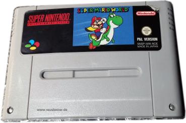 Super Mario World Super Nintendo SNES Cartridge